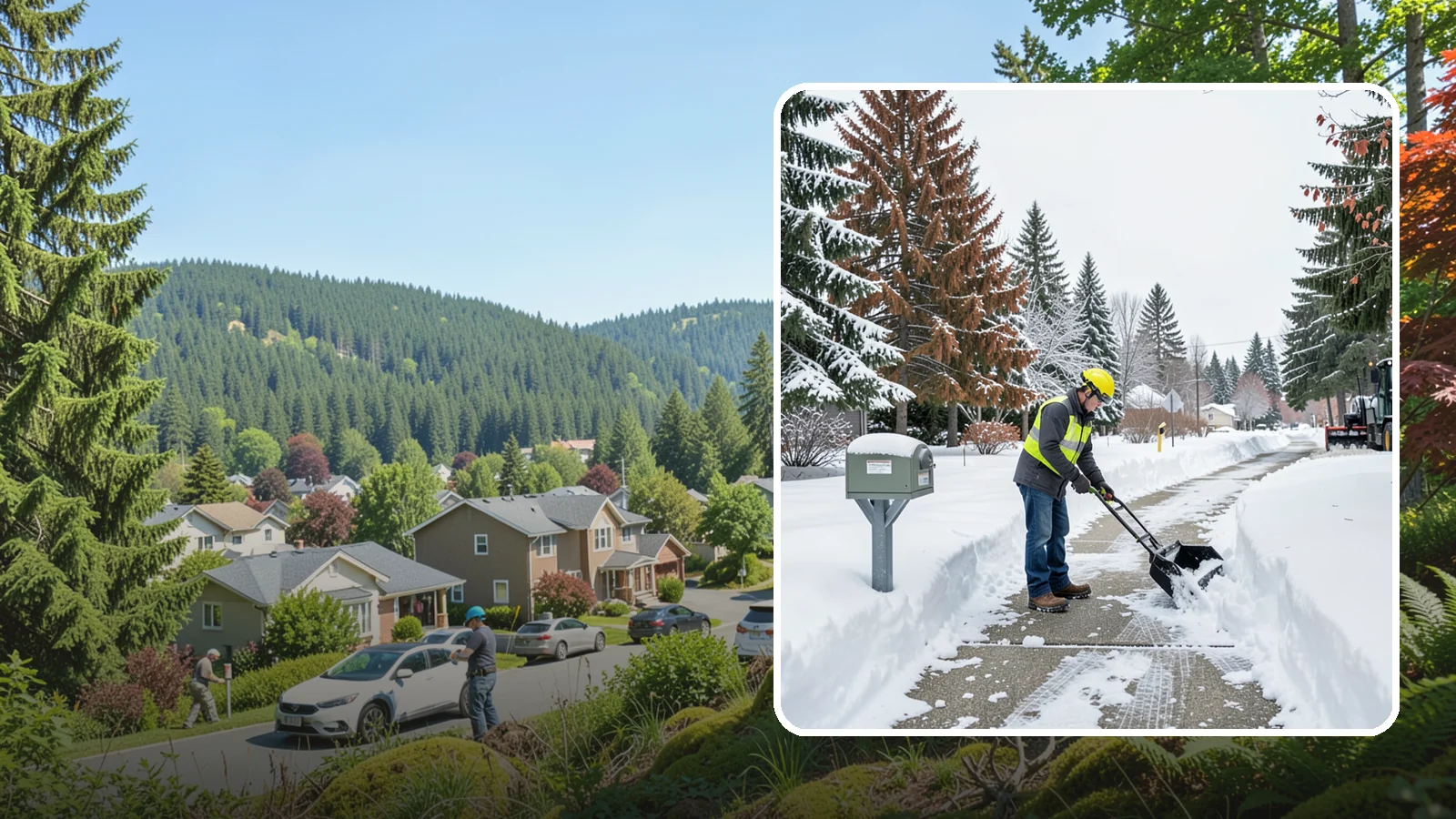Mailbox Access Clearing in Index, Snohomish County, WA - We clear the approach to your curbside mailbox so postal carriers can reach it and your mail keeps flowing.