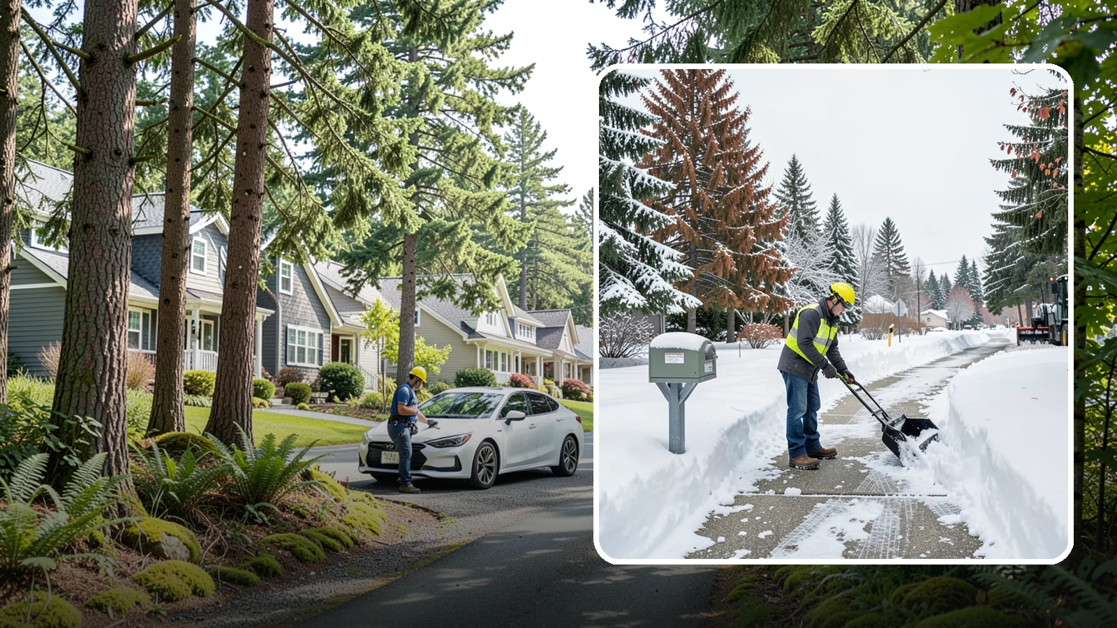 Mailbox Access Clearing in Normandy Park, King County, WA - We clear the approach to your curbside mailbox so postal carriers can reach it and your mail keeps flowing.
