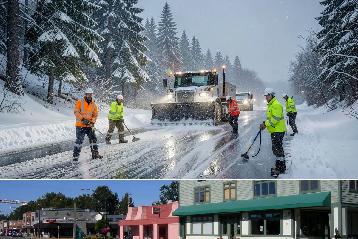 Mailbox Access Clearing in Snoqualmie, King County, WA - Sign up early in the season so your mailbox stays reachable from the first lowland snowfall.