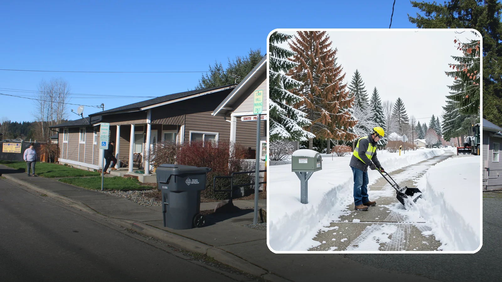 Mailbox Access Clearing in South Prairie, Pierce County, WA - We clear the approach to your curbside mailbox so postal carriers can reach it and your mail keeps flowing.