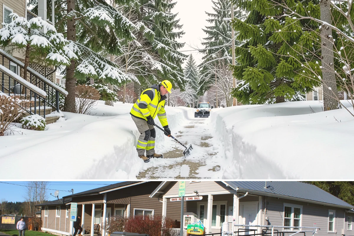 Mailbox Access Clearing in South Prairie, Pierce County, WA - Sign up early in the season so your mailbox stays reachable from the first lowland snowfall.
