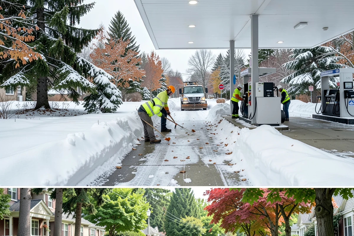 Manufacturing Plant Snow Removal in Beaux Arts Village, King County, WA - Most Western Washington plants need coverage from December through February, concentrated around cold, clear nights that follow...
