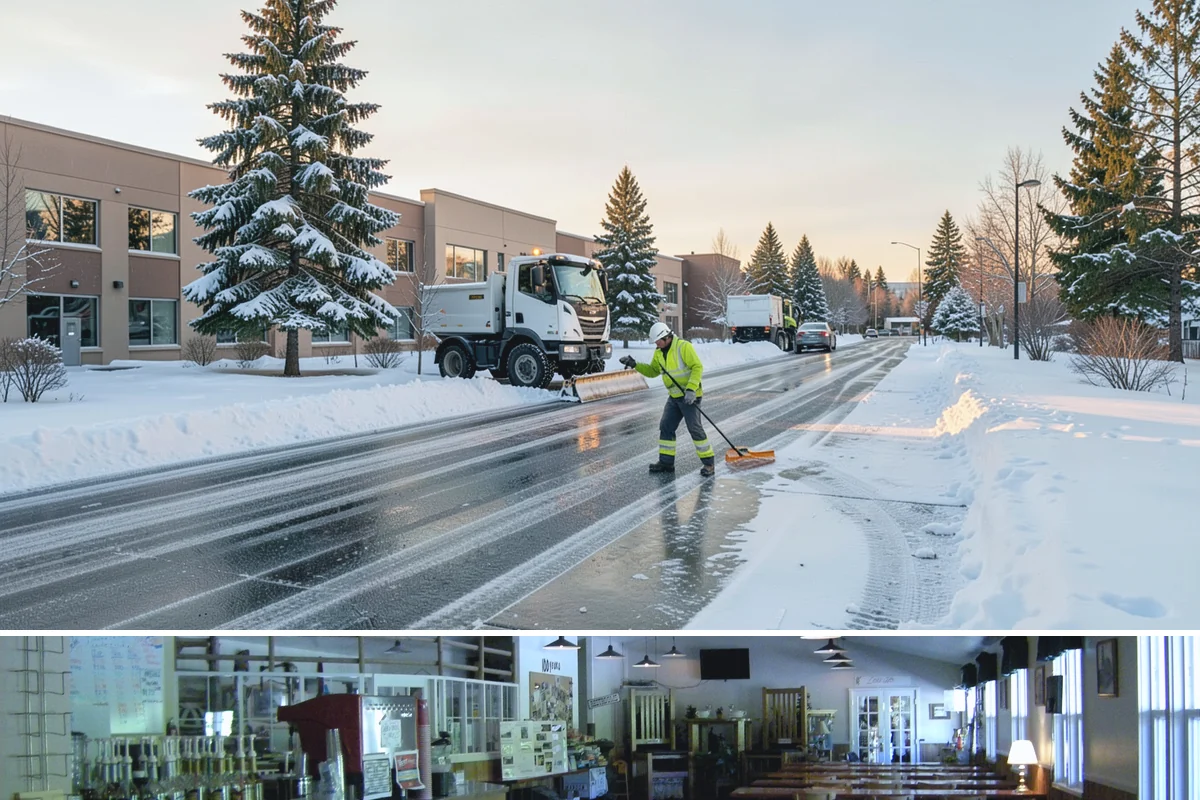 Manufacturing Plant Snow Removal in Black Diamond, King County, WA - Most Western Washington plants need coverage from December through February, concentrated around cold, clear nights that follow...