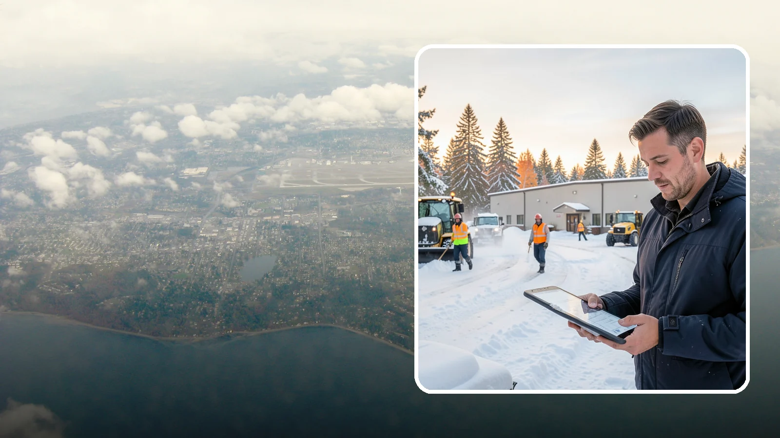 Manufacturing Plant Snow Removal in Burien, King County, WA - Keep raw materials arriving and finished goods shipping by having your plant's shipping yards, employee lots, and pedestrian...