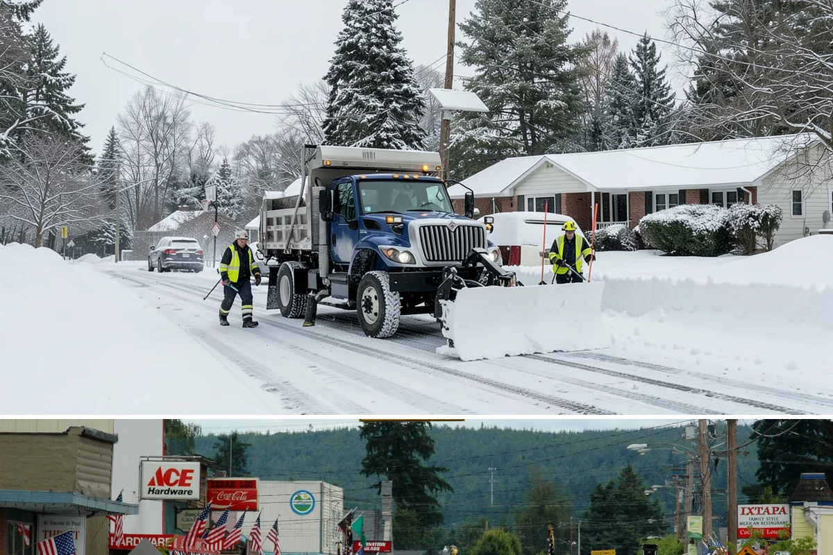 Manufacturing Plant Snow Removal in Carnation, King County, WA - Most Western Washington plants need coverage from December through February, concentrated around cold, clear nights that follow...