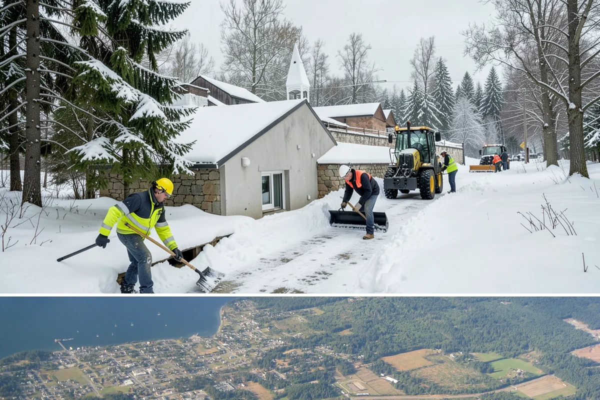 Manufacturing Plant Snow Removal in Coupeville, Island County, WA - Most Western Washington plants need coverage from December through February, concentrated around cold, clear nights that follow...