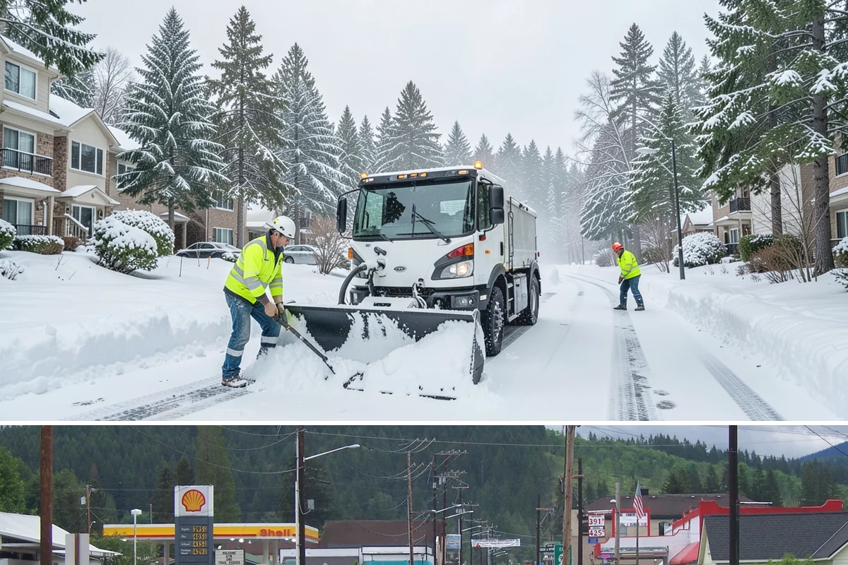 Manufacturing Plant Snow Removal in Granite Falls, Snohomish County, WA - Most Western Washington plants need coverage from December through February, concentrated around cold, clear nights that follow...