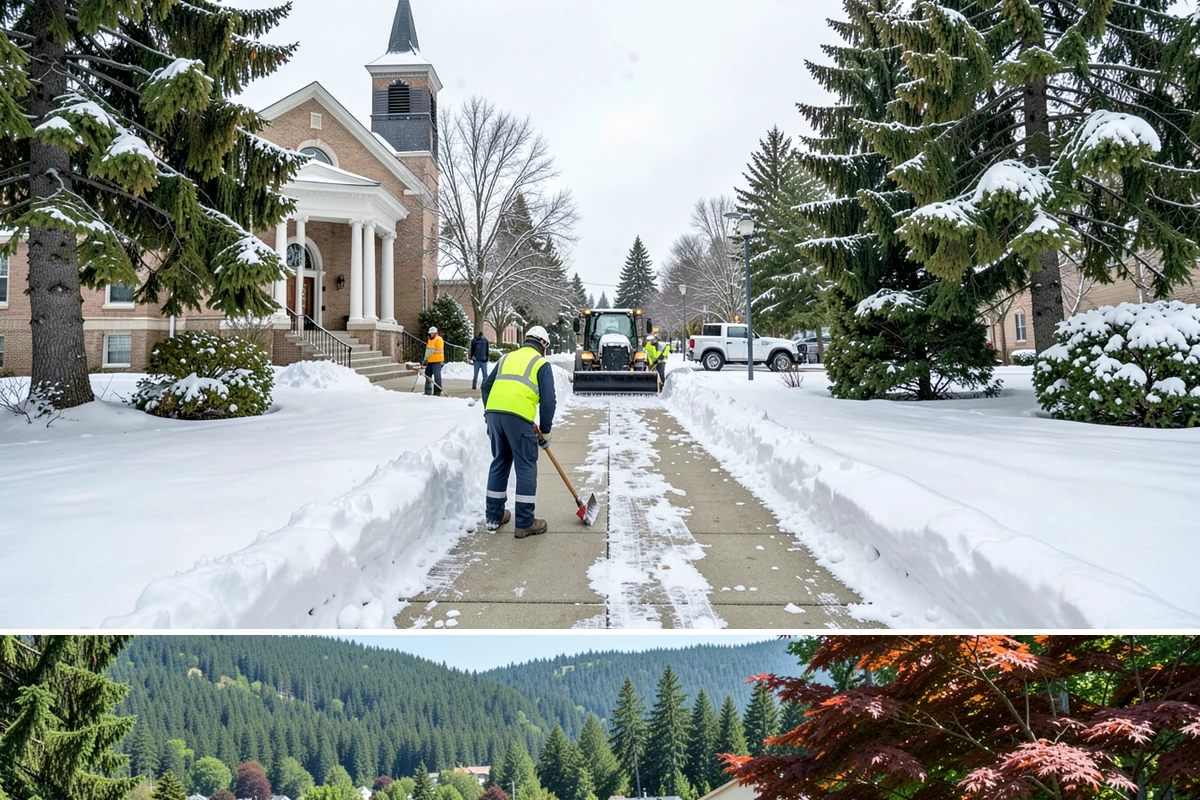 Manufacturing Plant Snow Removal in Index, Snohomish County, WA - Most Western Washington plants need coverage from December through February, concentrated around cold, clear nights that follow...