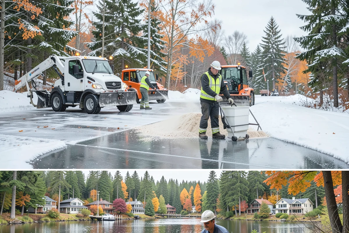 Manufacturing Plant Snow Removal in La Conner, Skagit County, WA - Most Western Washington plants need coverage from December through February, concentrated around cold, clear nights that follow...