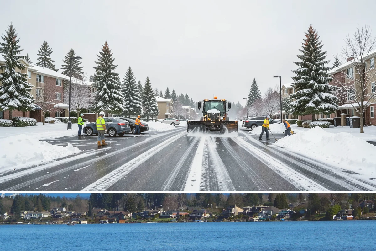 Manufacturing Plant Snow Removal in Lake Stevens, Snohomish County, WA - Most Western Washington plants need coverage from December through February, concentrated around cold, clear nights that follow...