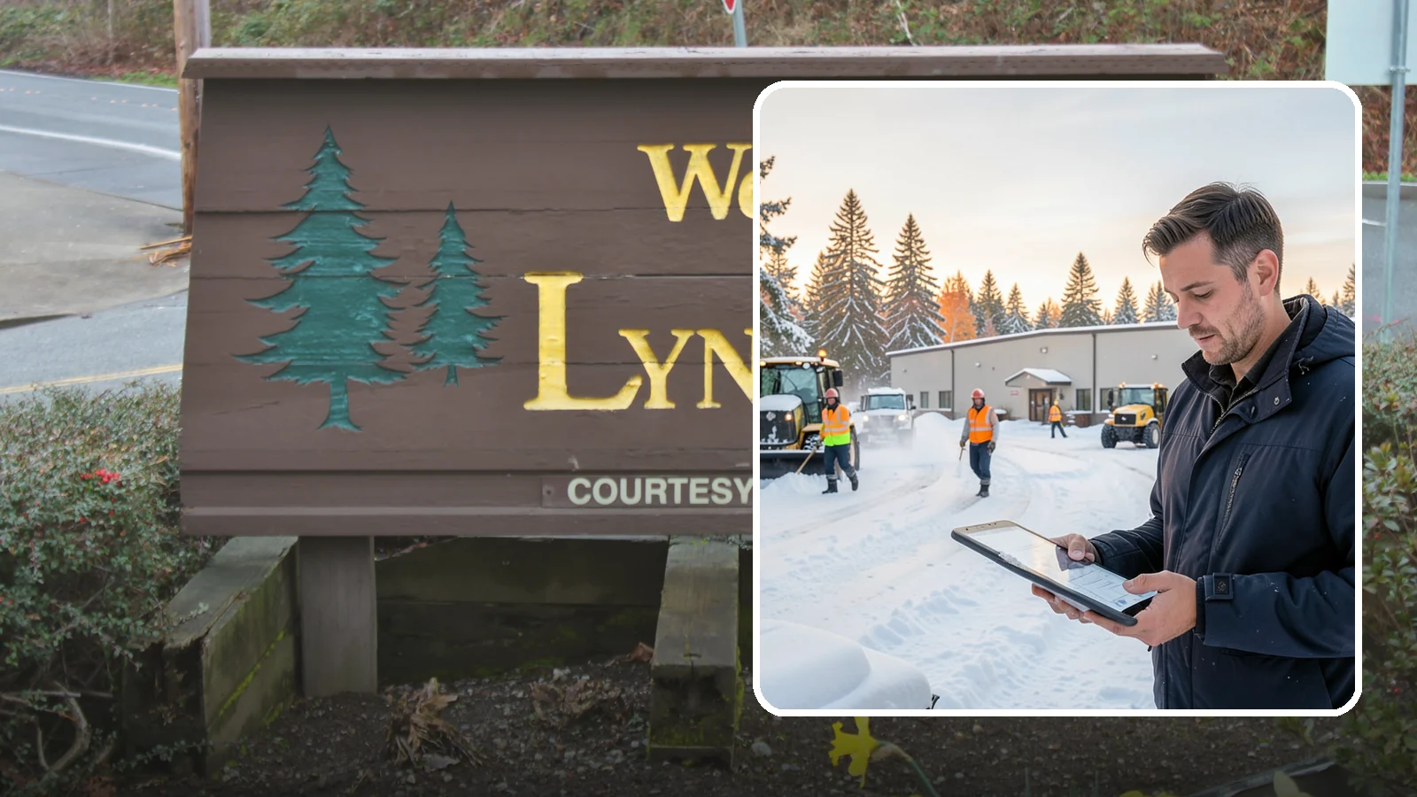 Manufacturing Plant Snow Removal in Lynnwood, Snohomish County, WA - Keep raw materials arriving and finished goods shipping by having your plant's shipping yards, employee lots, and pedestrian...