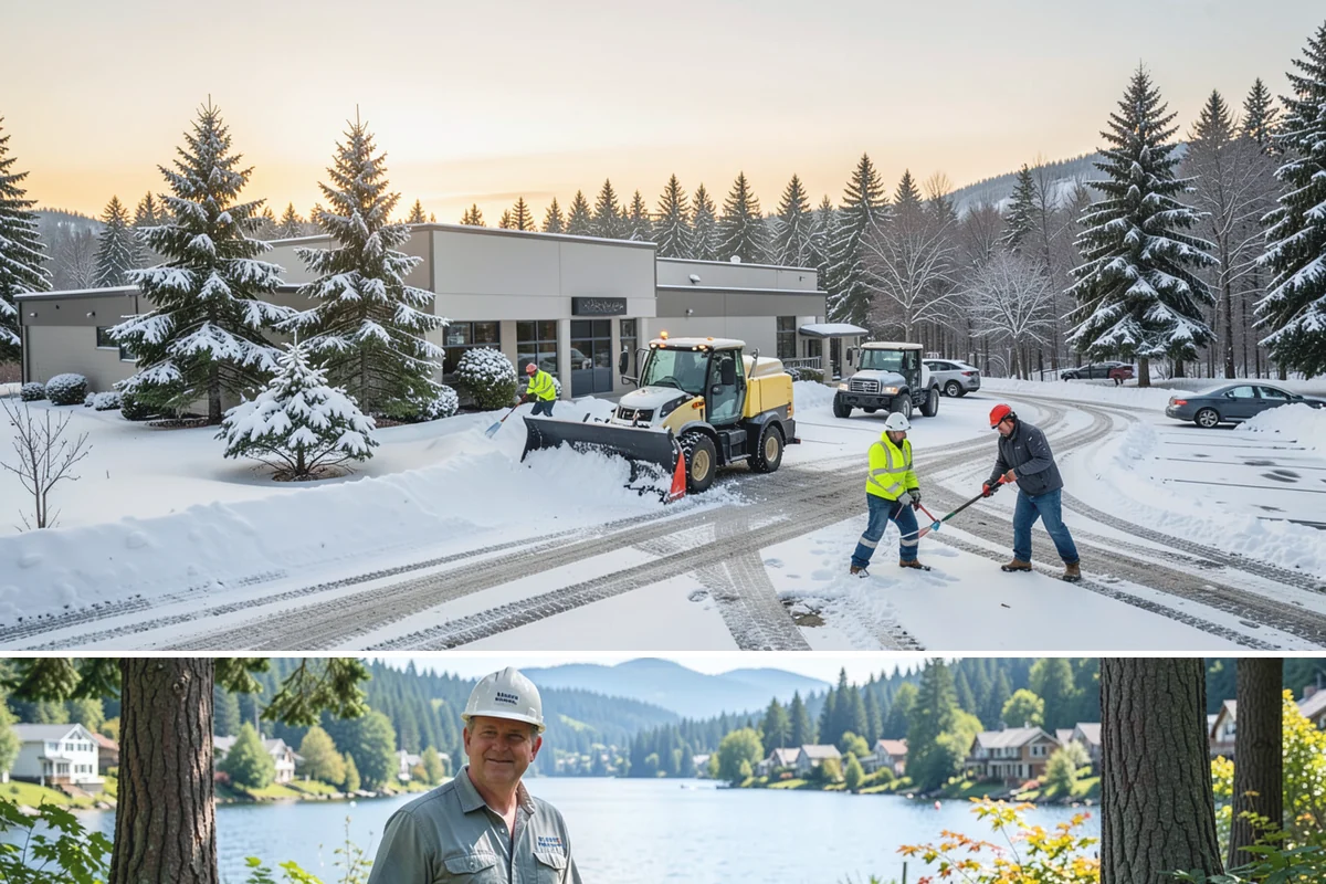 Manufacturing Plant Snow Removal in Milton, King County, WA - Most Western Washington plants need coverage from December through February, concentrated around cold, clear nights that follow...