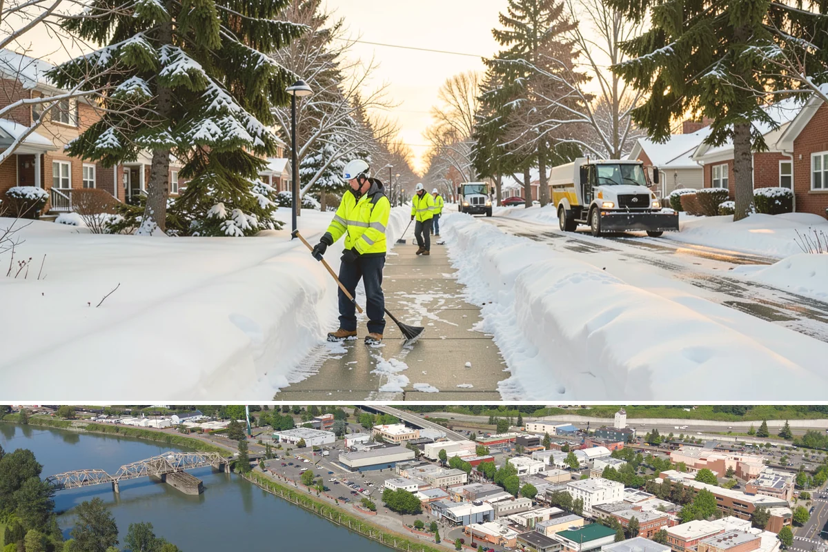 Manufacturing Plant Snow Removal in Mount Vernon, Skagit County, WA - Most Western Washington plants need coverage from December through February, concentrated around cold, clear nights that follow...