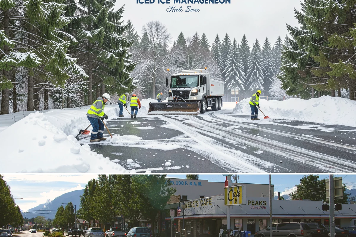 Manufacturing Plant Snow Removal in North Bend, King County, WA - Most Western Washington plants need coverage from December through February, concentrated around cold, clear nights that follow...