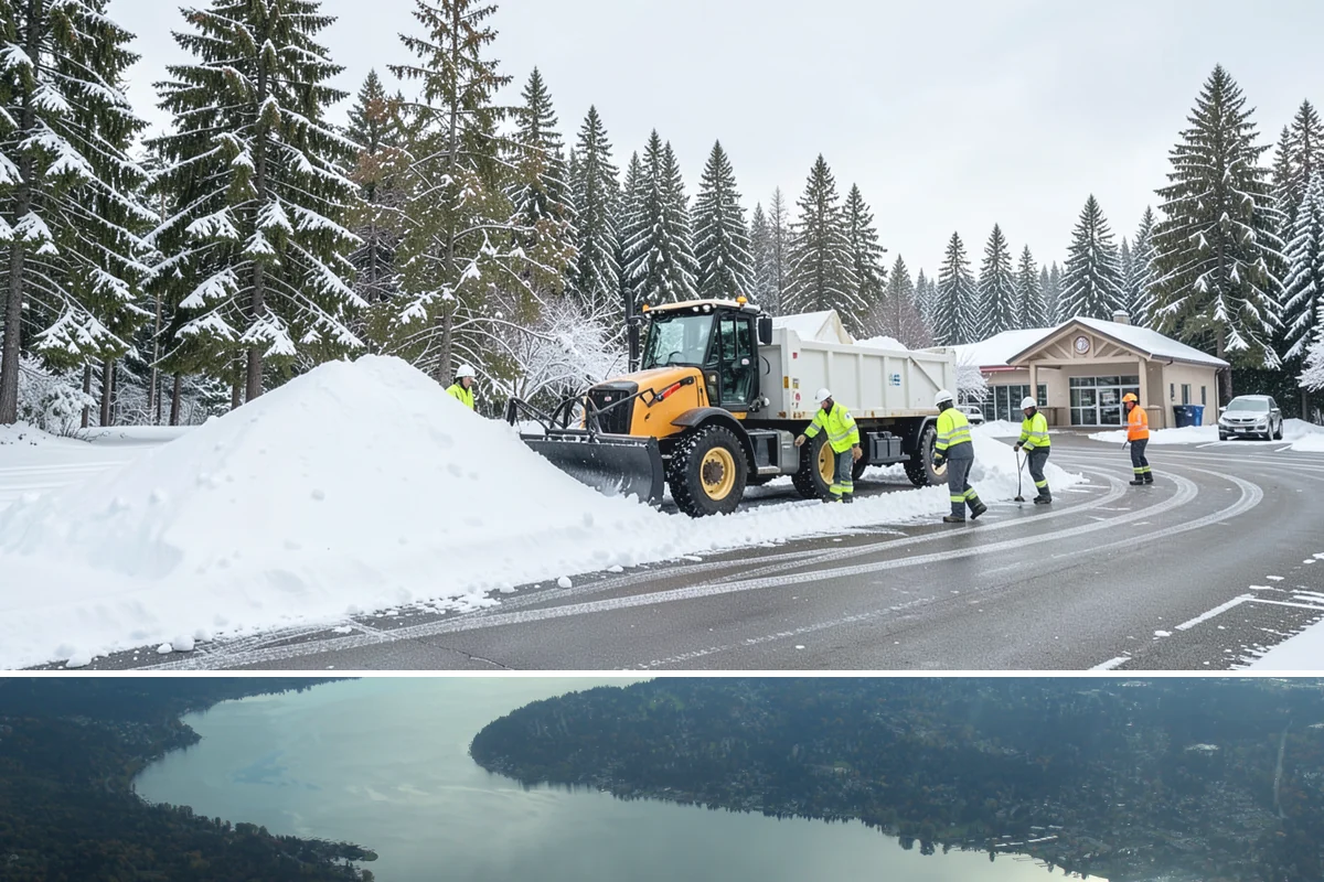 Manufacturing Plant Snow Removal in Sammamish, King County, WA - Most Western Washington plants need coverage from December through February, concentrated around cold, clear nights that follow...
