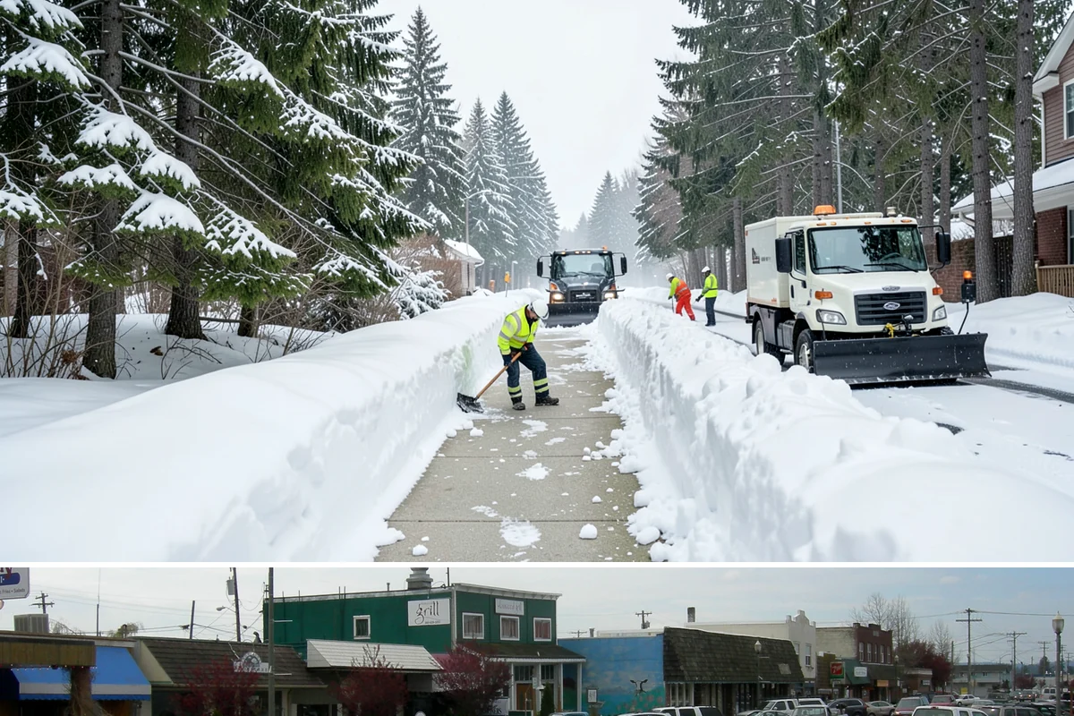 Manufacturing Plant Snow Removal in Stanwood, Snohomish County, WA - Most Western Washington plants need coverage from December through February, concentrated around cold, clear nights that follow...