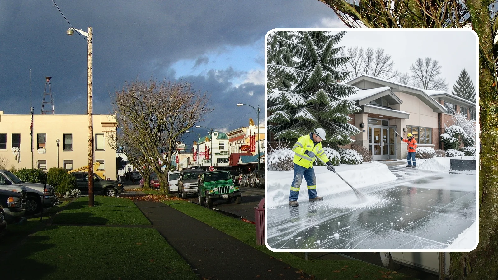 Medical Office Deicing in Arlington, Snohomish County, WA - Deicing for medical offices and clinics, keeping patient entrances, accessible ramps, and lots clear for visitors who often...
