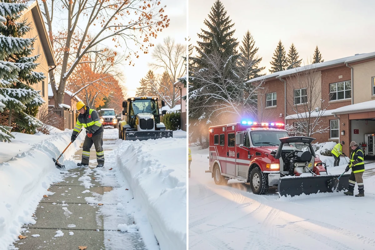 Medical Office Deicing in Auburn, King County, WA - Identify ramps, drop-off zones, and parking walks with clinic staff