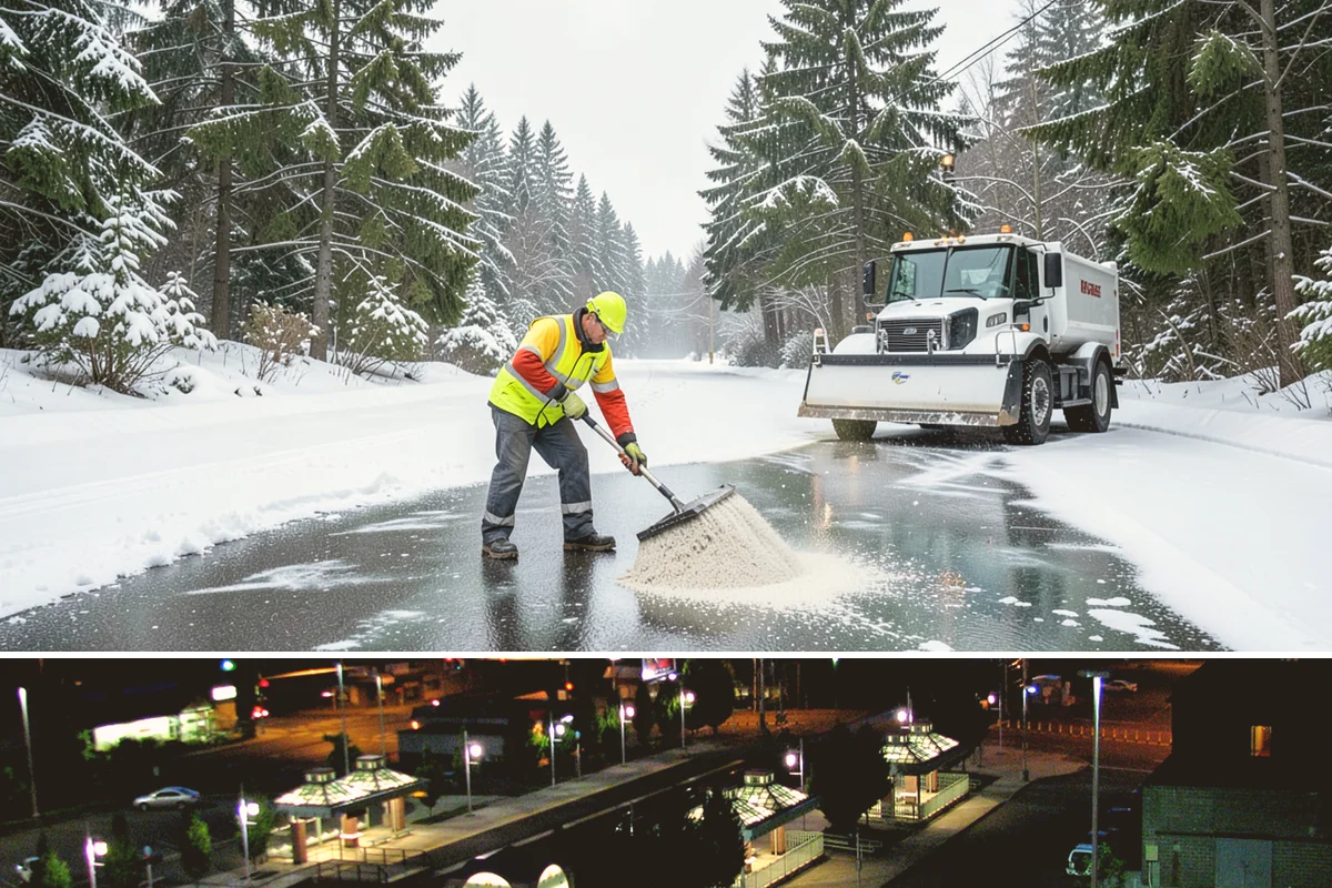 Medical Office Deicing in Auburn, King County, WA - Service spans the winter months, with intensified daytime coverage during the freezing-rain events that keep vulnerable patients...