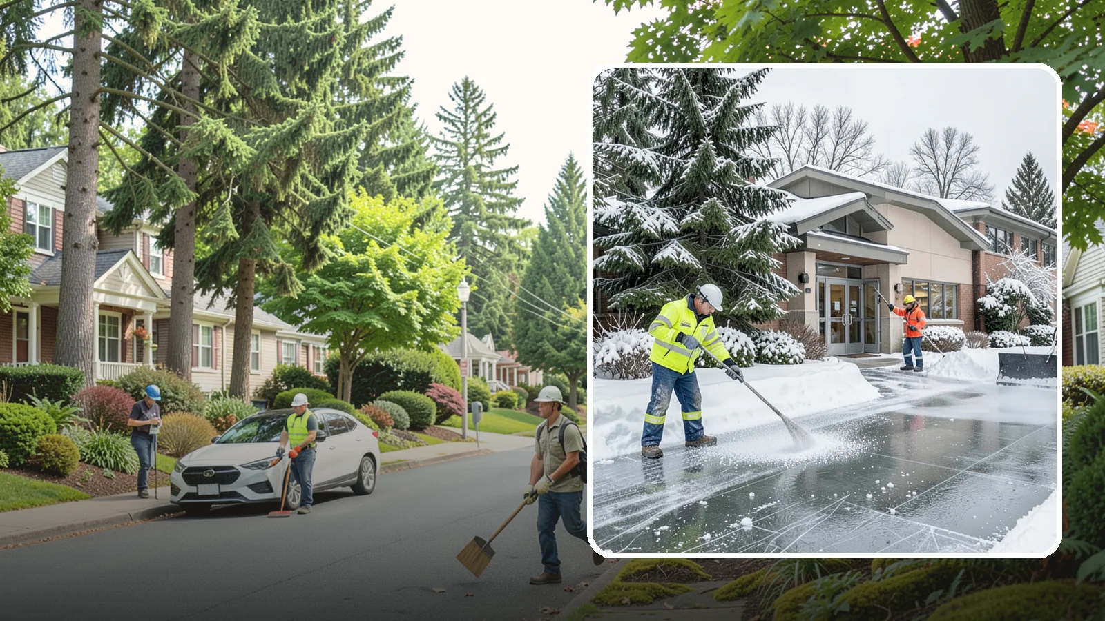 Medical Office Deicing in Beaux Arts Village, King County, WA - Deicing for medical offices and clinics, keeping patient entrances, accessible ramps, and lots clear for visitors who often...
