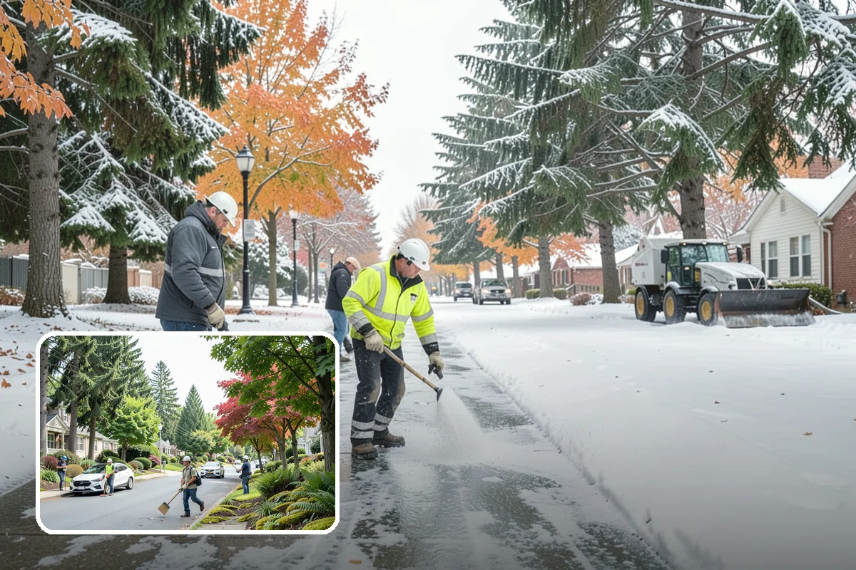 Medical Office Deicing in Beaux Arts Village, King County, WA - Protects mobility-limited and injured patients from falls