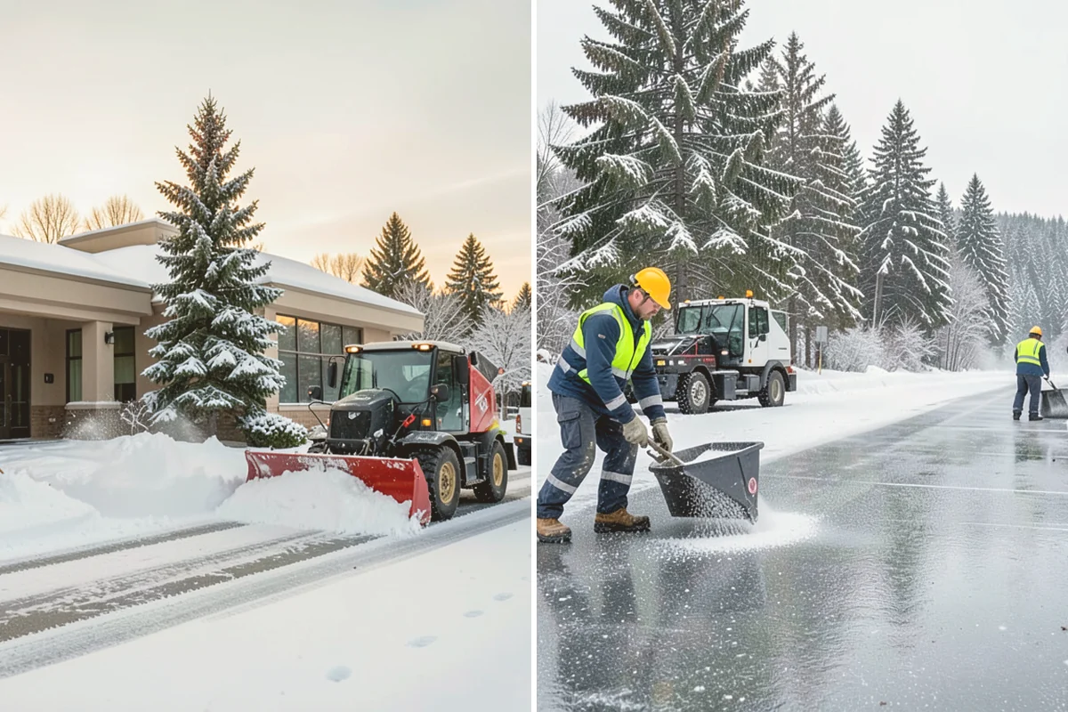 Medical Office Deicing in Bellevue, King County, WA - Identify ramps, drop-off zones, and parking walks with clinic staff