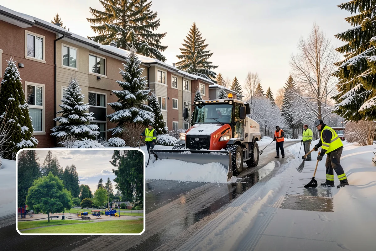 Medical Office Deicing in Bonney Lake, Pierce County, WA - Protects mobility-limited and injured patients from falls