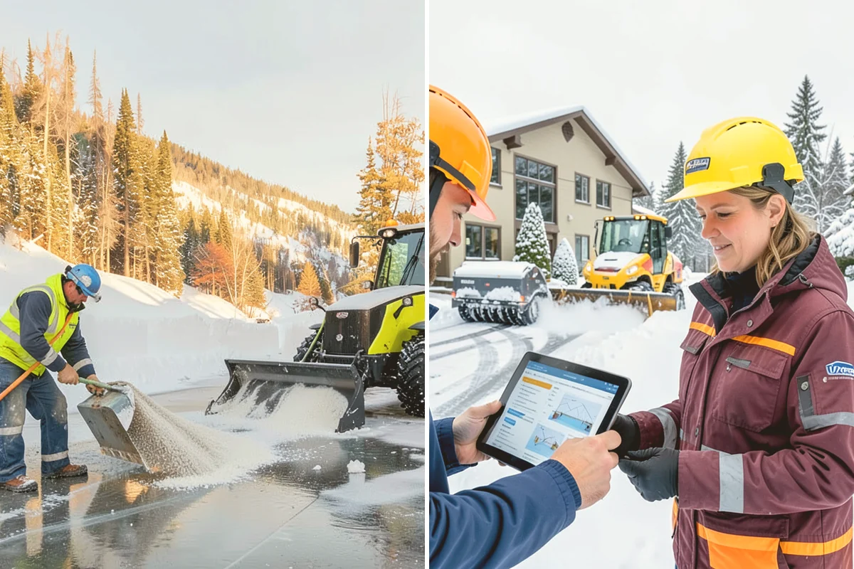 Medical Office Deicing in Bothell, King County, WA - Identify ramps, drop-off zones, and parking walks with clinic staff
