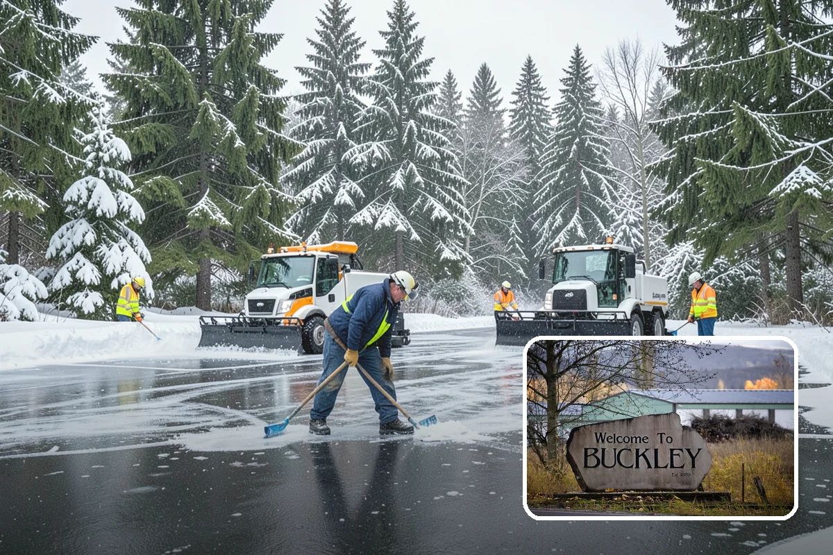 Medical Office Deicing in Buckley, Pierce County, WA - Protects mobility-limited and injured patients from falls