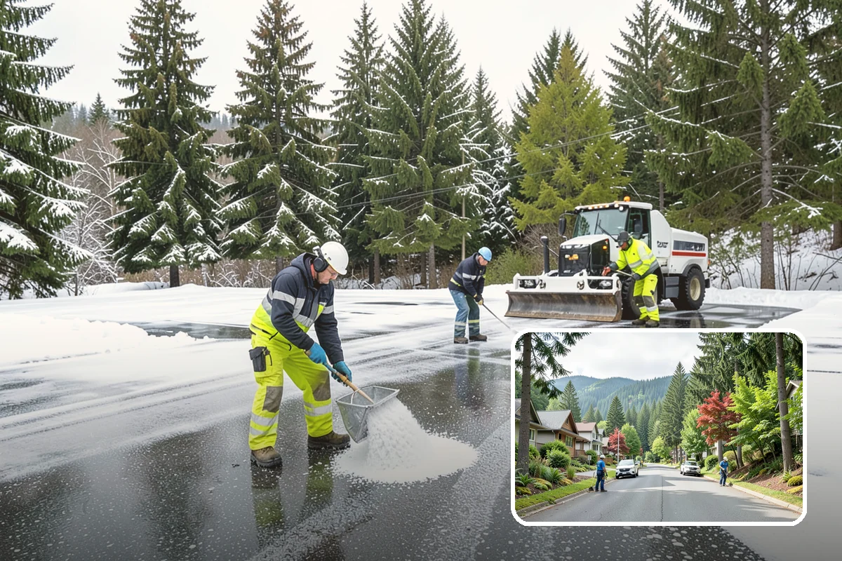Medical Office Deicing in Darrington, Snohomish County, WA - Protects mobility-limited and injured patients from falls