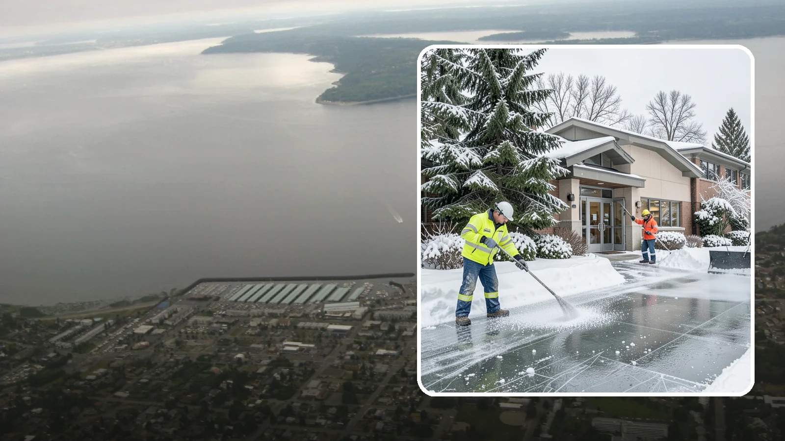 Medical Office Deicing in Des Moines, King County, WA - Deicing for medical offices and clinics, keeping patient entrances, accessible ramps, and lots clear for visitors who often...