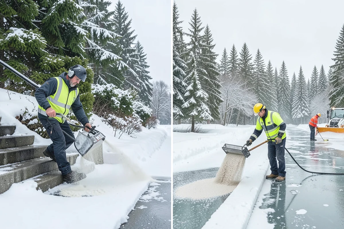 Medical Office Deicing in Des Moines, King County, WA - Identify ramps, drop-off zones, and parking walks with clinic staff