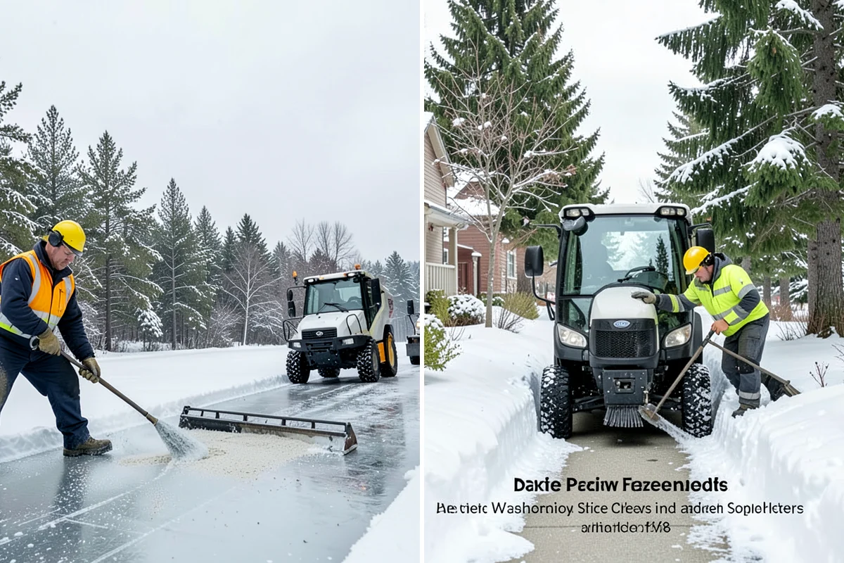 Medical Office Deicing in DuPont, Pierce County, WA - Identify ramps, drop-off zones, and parking walks with clinic staff