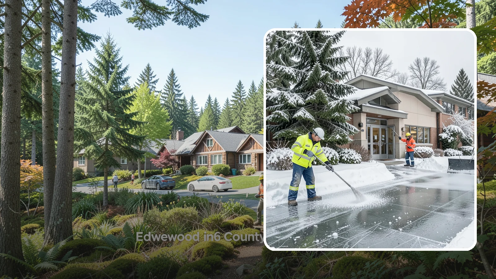 Medical Office Deicing in Edgewood, Pierce County, WA - Deicing for medical offices and clinics, keeping patient entrances, accessible ramps, and lots clear for visitors who often...