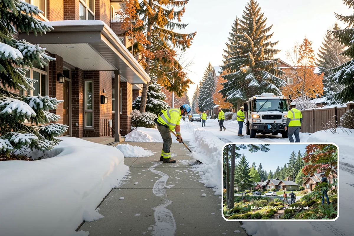 Medical Office Deicing in Edgewood, Pierce County, WA - Protects mobility-limited and injured patients from falls