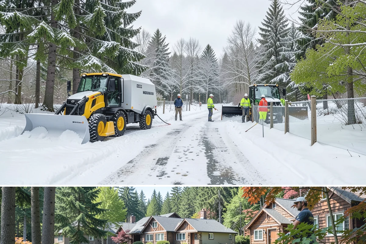 Medical Office Deicing in Edgewood, Pierce County, WA - Service spans the winter months, with intensified daytime coverage during the freezing-rain events that keep vulnerable patients...