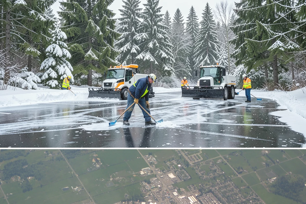 Medical Office Deicing in Enumclaw, King County, WA - Service spans the winter months, with intensified daytime coverage during the freezing-rain events that keep vulnerable patients...