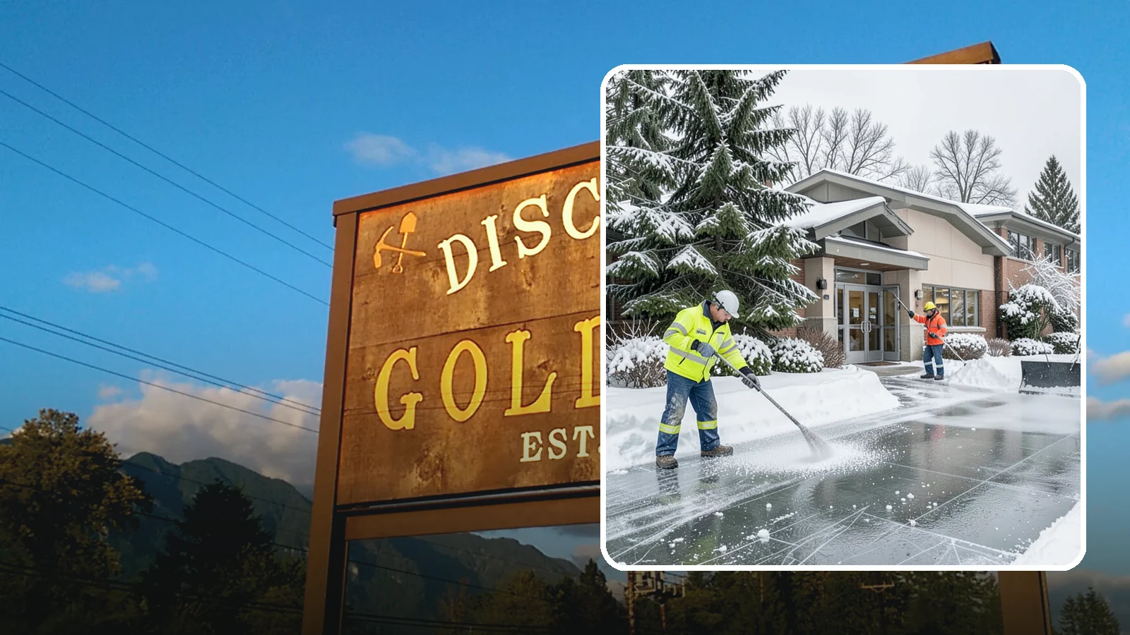 Medical Office Deicing in Gold Bar, Snohomish County, WA - Deicing for medical offices and clinics, keeping patient entrances, accessible ramps, and lots clear for visitors who often...
