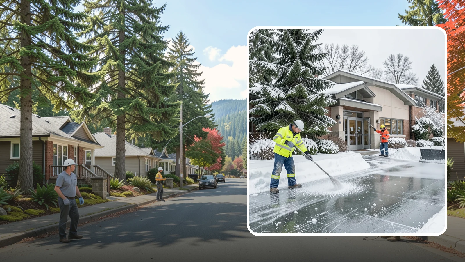 Medical Office Deicing in Hunts Point, King County, WA - Deicing for medical offices and clinics, keeping patient entrances, accessible ramps, and lots clear for visitors who often...