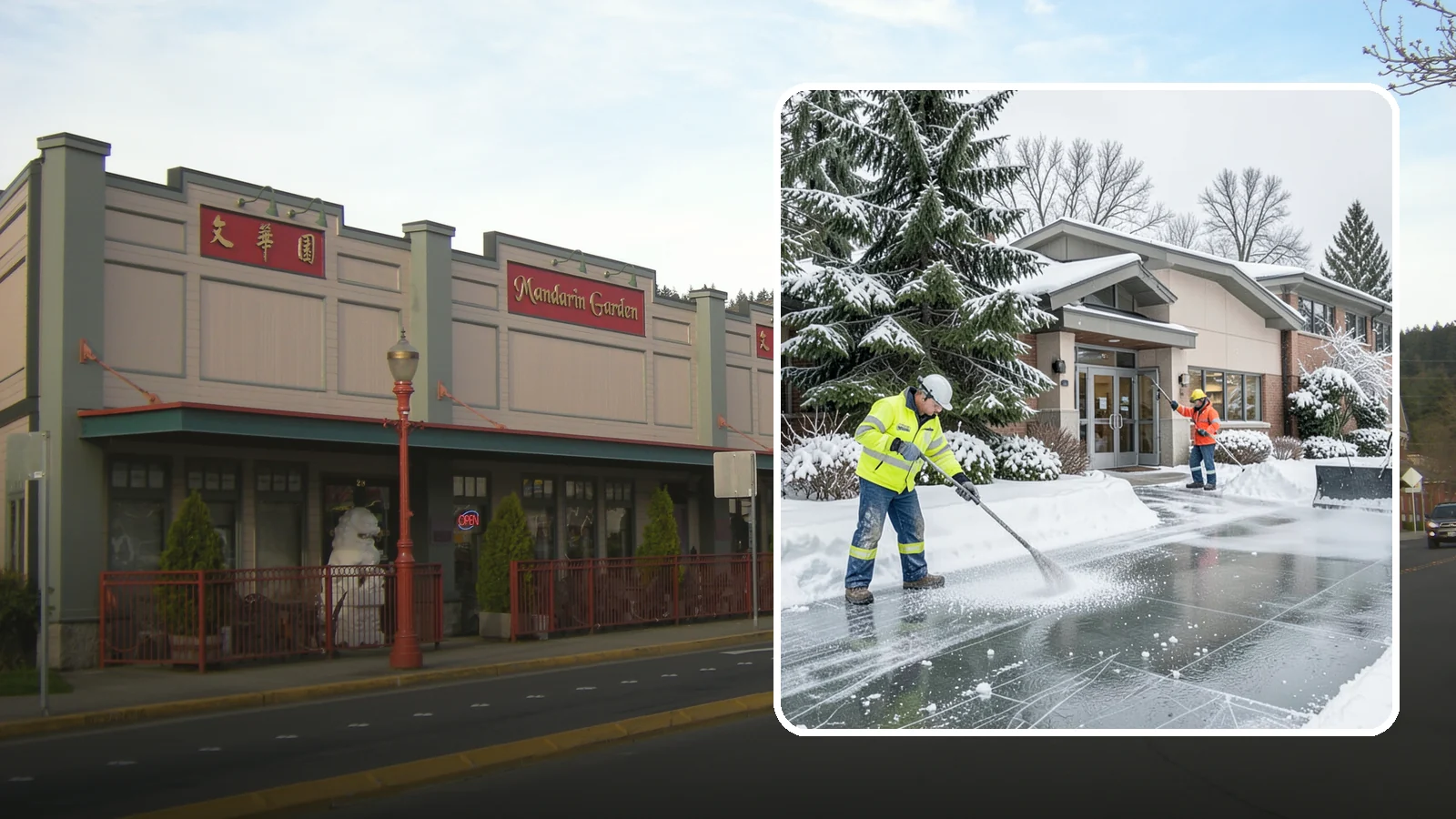 Medical Office Deicing in Issaquah, King County, WA - Deicing for medical offices and clinics, keeping patient entrances, accessible ramps, and lots clear for visitors who often...
