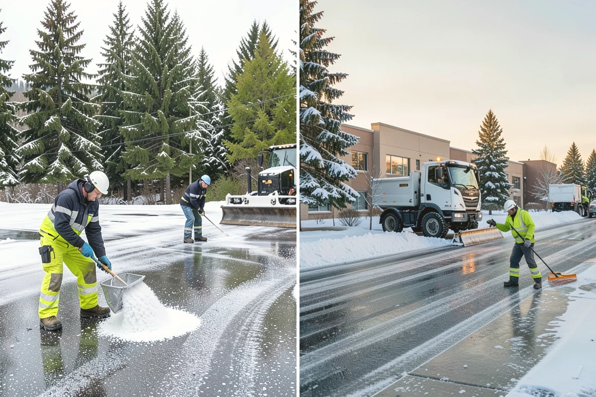 Medical Office Deicing in Issaquah, King County, WA - Identify ramps, drop-off zones, and parking walks with clinic staff