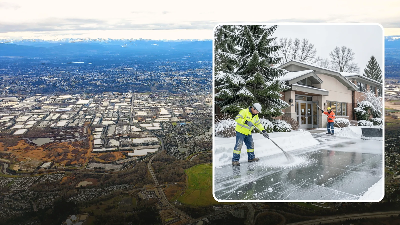 Medical Office Deicing in Kent, King County, WA - Deicing for medical offices and clinics, keeping patient entrances, accessible ramps, and lots clear for visitors who often...