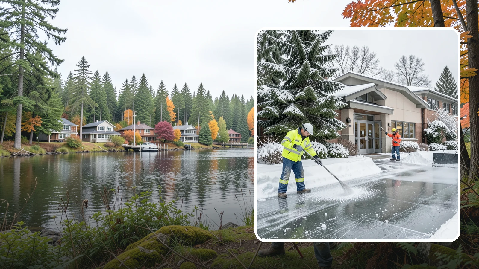 Medical Office Deicing in La Conner, Skagit County, WA - Deicing for medical offices and clinics, keeping patient entrances, accessible ramps, and lots clear for visitors who often...