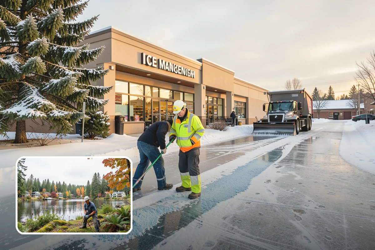 Medical Office Deicing in La Conner, Skagit County, WA - Protects mobility-limited and injured patients from falls