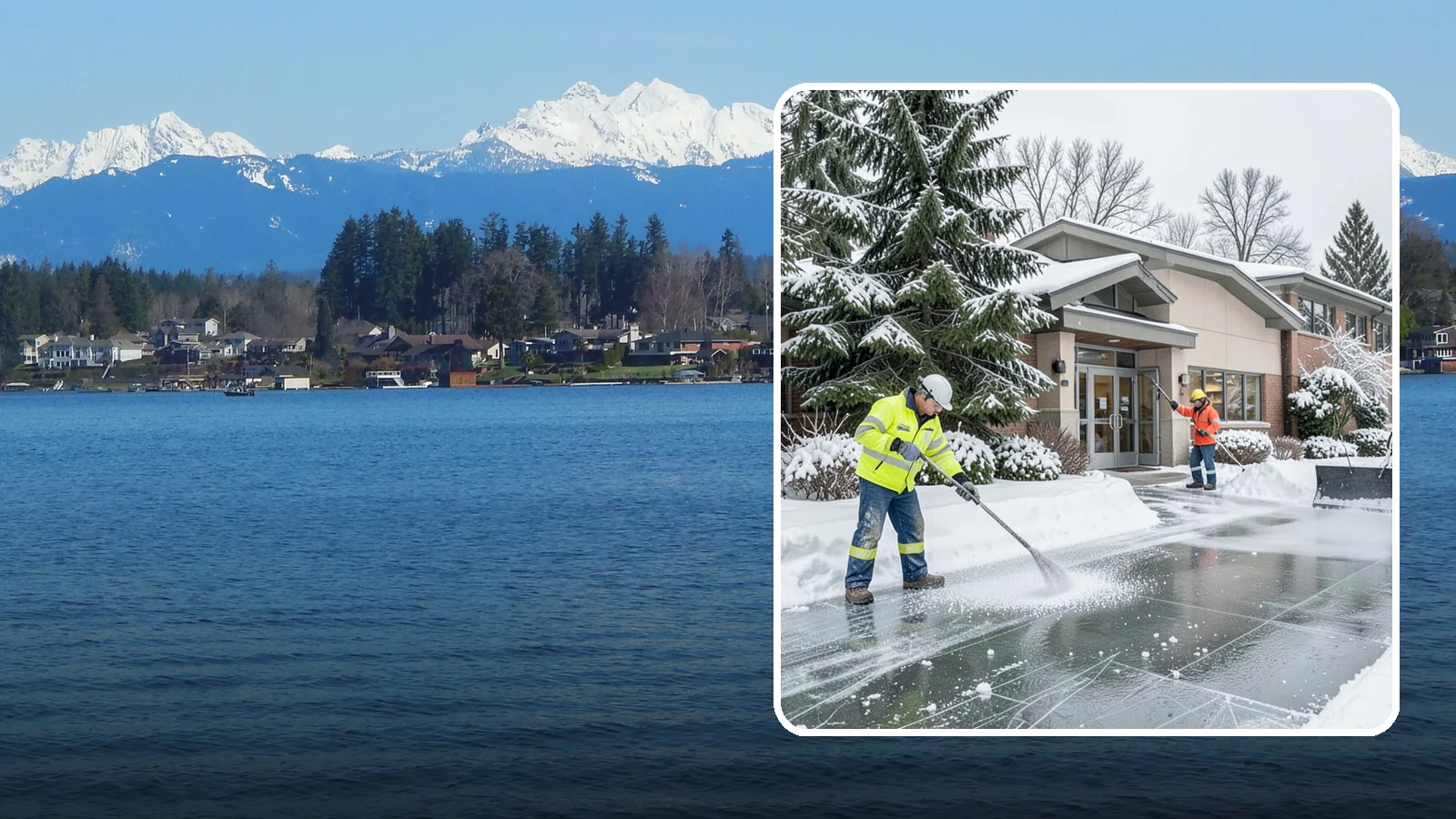 Medical Office Deicing in Lake Stevens, Snohomish County, WA - Deicing for medical offices and clinics, keeping patient entrances, accessible ramps, and lots clear for visitors who often...