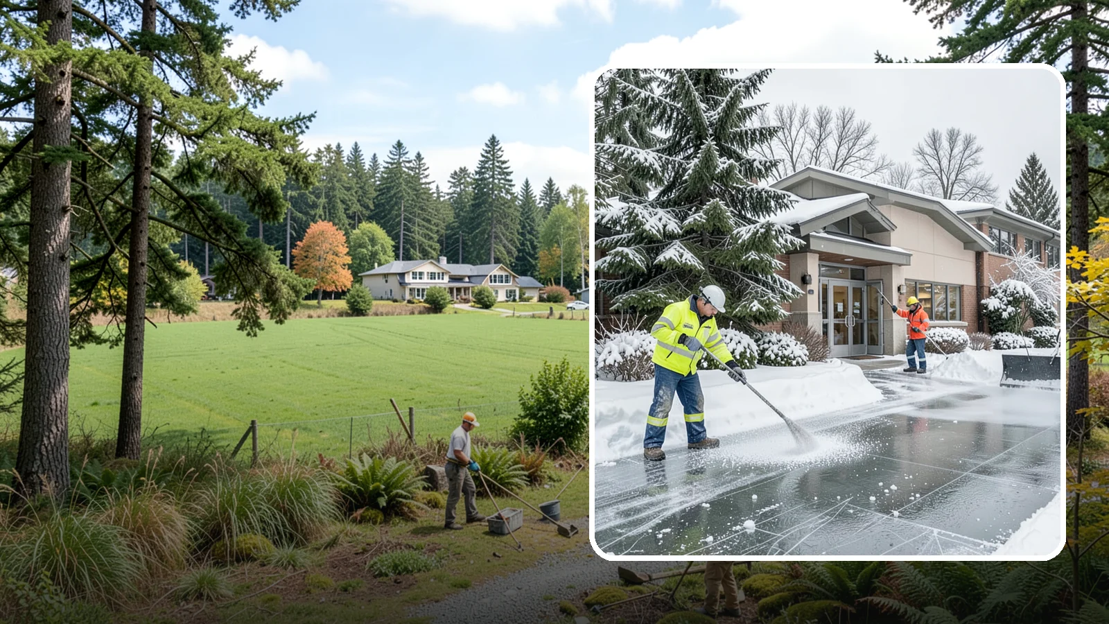 Medical Office Deicing in Lyman, Skagit County, WA - Deicing for medical offices and clinics, keeping patient entrances, accessible ramps, and lots clear for visitors who often...