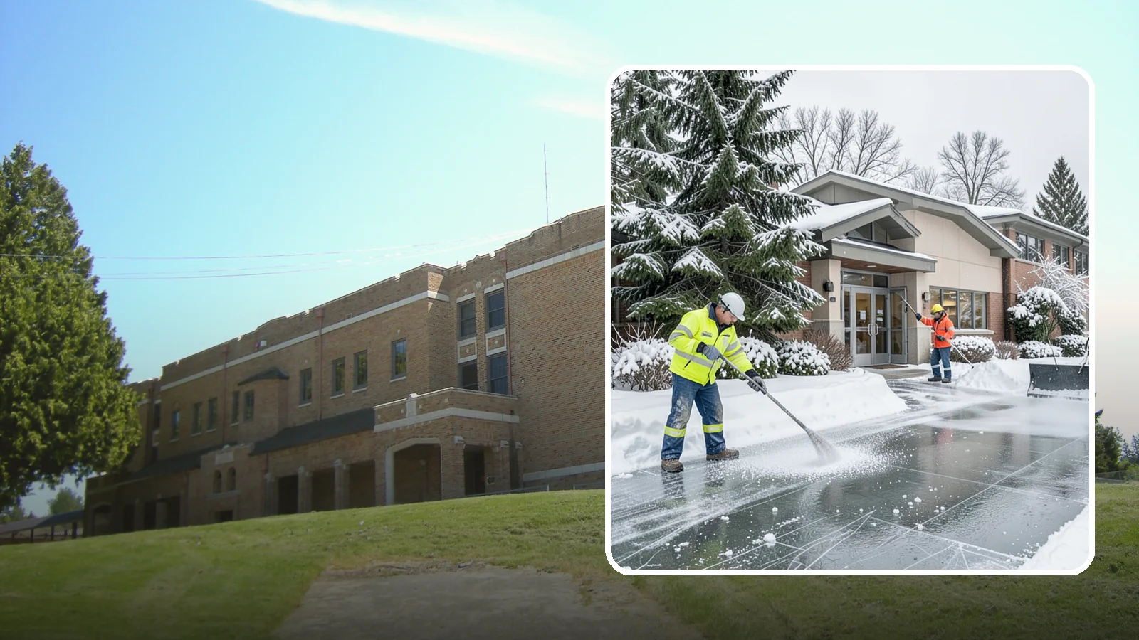 Medical Office Deicing in Maple Valley, King County, WA - Deicing for medical offices and clinics, keeping patient entrances, accessible ramps, and lots clear for visitors who often...