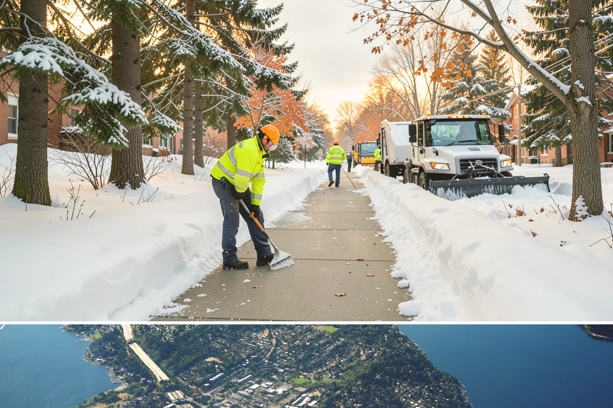 Medical Office Deicing in Mercer Island, King County, WA - Service spans the winter months, with intensified daytime coverage during the freezing-rain events that keep vulnerable patients...