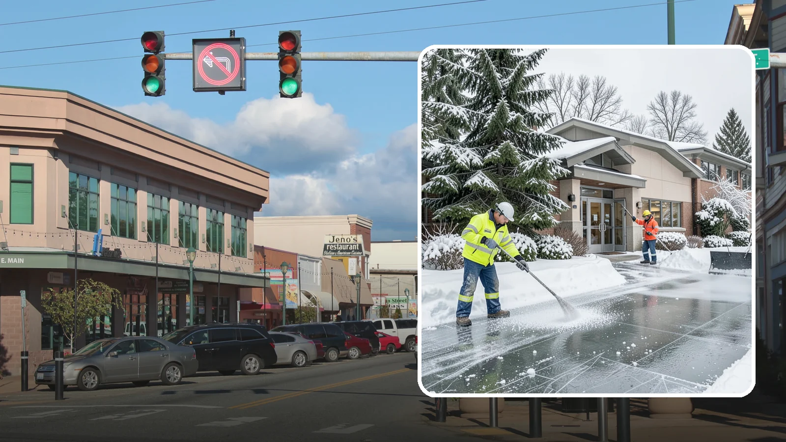Medical Office Deicing in Monroe, Snohomish County, WA - Deicing for medical offices and clinics, keeping patient entrances, accessible ramps, and lots clear for visitors who often...