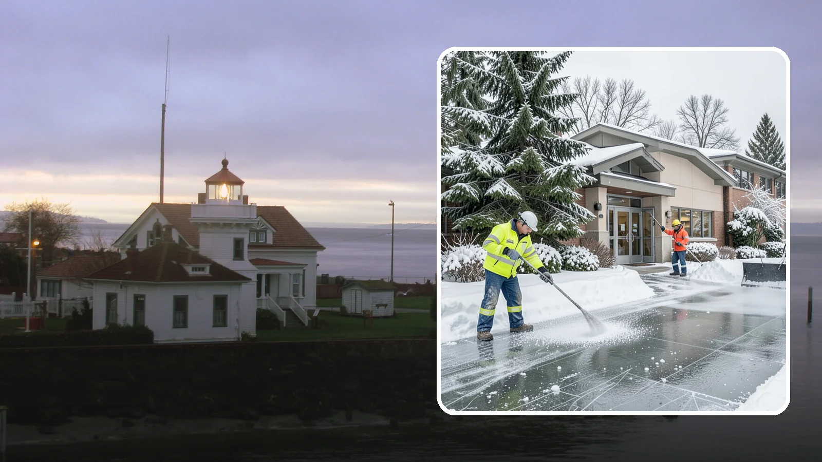 Medical Office Deicing in Mukilteo, Snohomish County, WA - Deicing for medical offices and clinics, keeping patient entrances, accessible ramps, and lots clear for visitors who often...